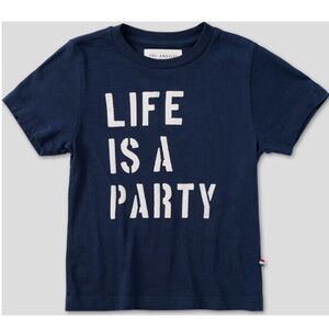SOL Angeles 100% cotton boys life is a party tee